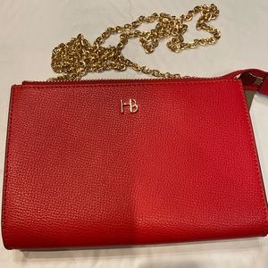 Henri Bendel wallet with chain strap